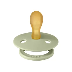 Pack de 2 sucettes colour caoutchouc symétrique 0-6 mois ivory et sage
