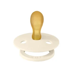 Pack de 2 sucettes colour caoutchouc symétrique 0-6 mois ivory et sage