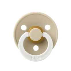 Pack de 2 sucettes colour caoutchouc symétrique phosphorescente 0-6 mois blush et vanilla