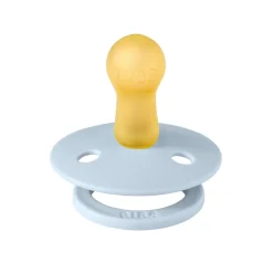 Pack de 2 sucettes colour caoutchouc 6 mois+ iron et baby blue
