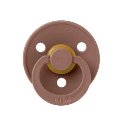 Pack de 2 sucettes colour caoutchouc 0-6 mois woodchuck et blush