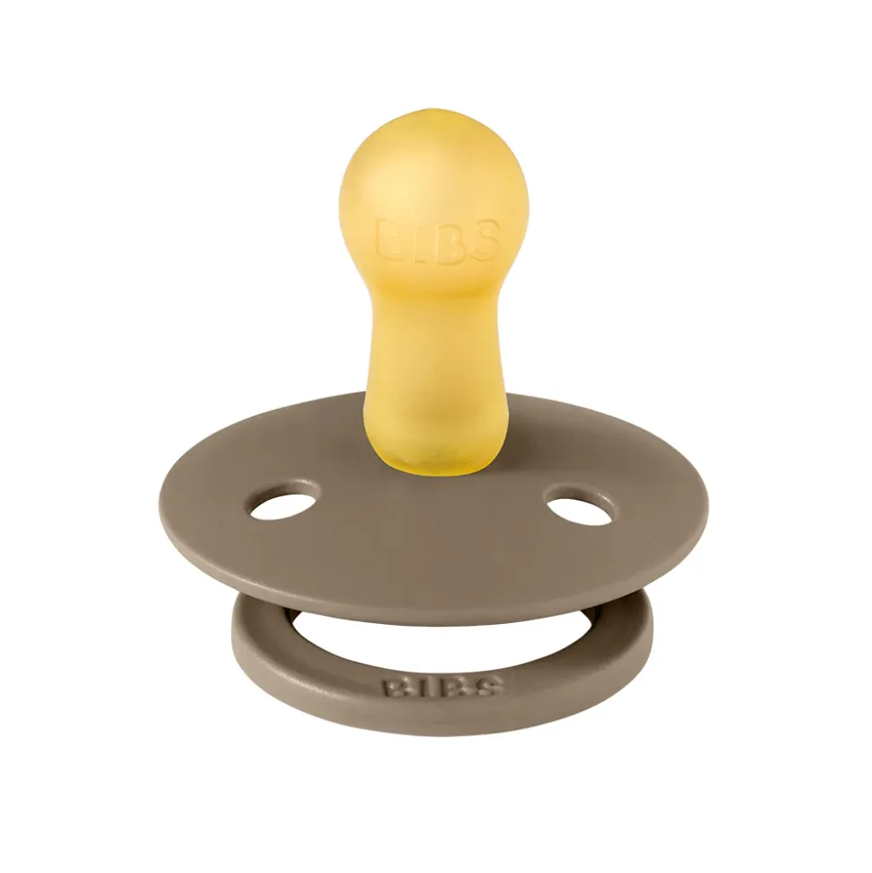 Pack de 2 sucettes colour caoutchouc anatomique 0-6 mois ivory et sage