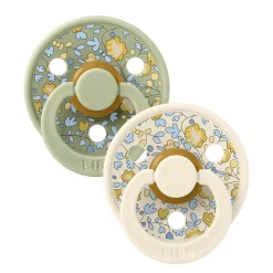 Pack de 2 sucettes colour liberty 0-6 mois