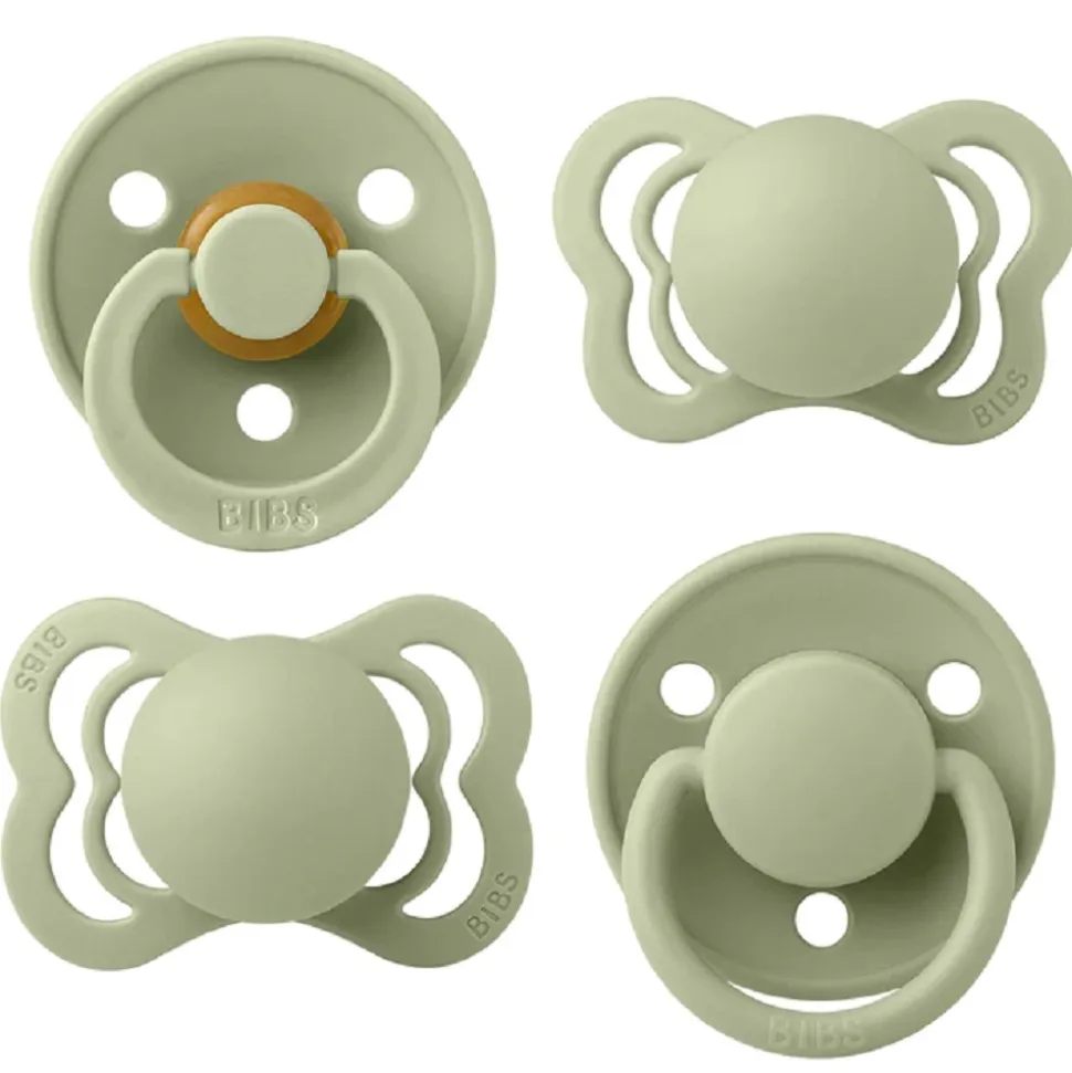 Pack de 4 sucettes try-it sage