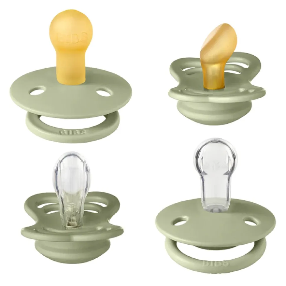 Pack de 4 sucettes try-it sage