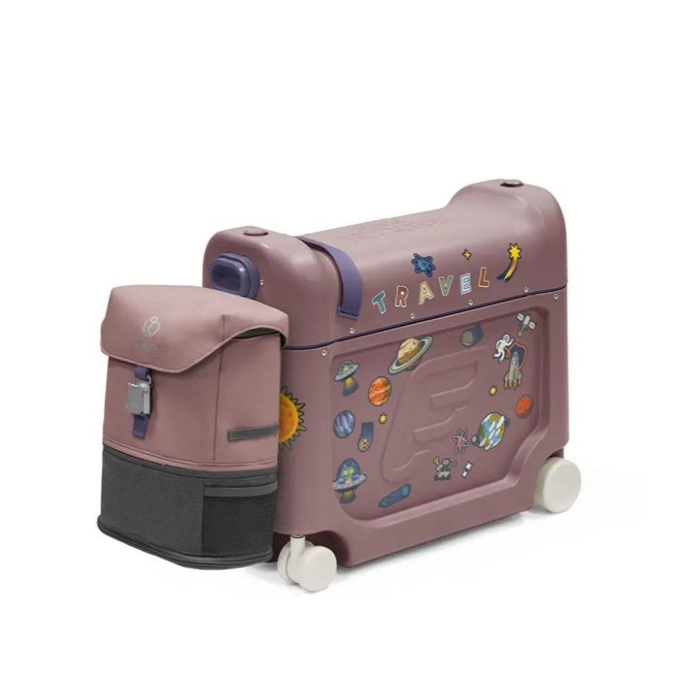 Pack jetkids sac à dos enfant + valise bedbox 2.0 hazy lilac