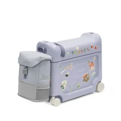 Pack jetkids sac à dos pour enfant + valise bedbox 2.0 arctic blue
