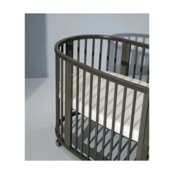 Pack lit sleepi hazy grey + matelas sleepi + drap housse blanc