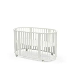 Pack lit sleepi white + matelas sleepi + drap housse blanc