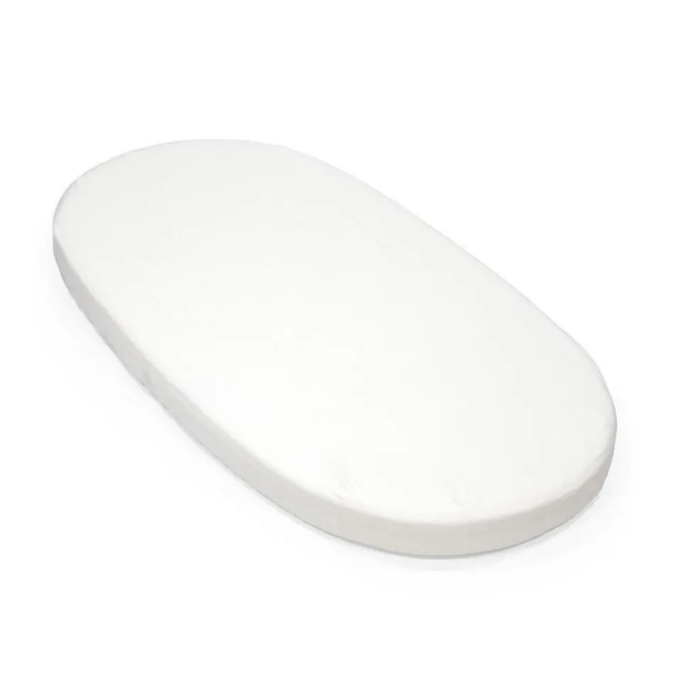 Pack lit sleepi white + matelas sleepi + drap housse blanc