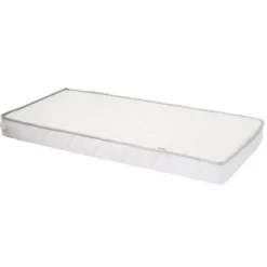 Pack matelas climatisé + alèse blanc + drap housse blanc - 60 x 120 cm