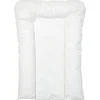Pack matelas à langer flocons écru + 2 housses blanc et taupe
