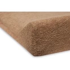 Pack matelas à langer 50 x 70 cm avec 2 housses éponge caramel et biscuit