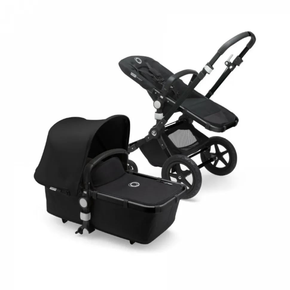 Pack poussette duo caméléon3 plus complète noir noir