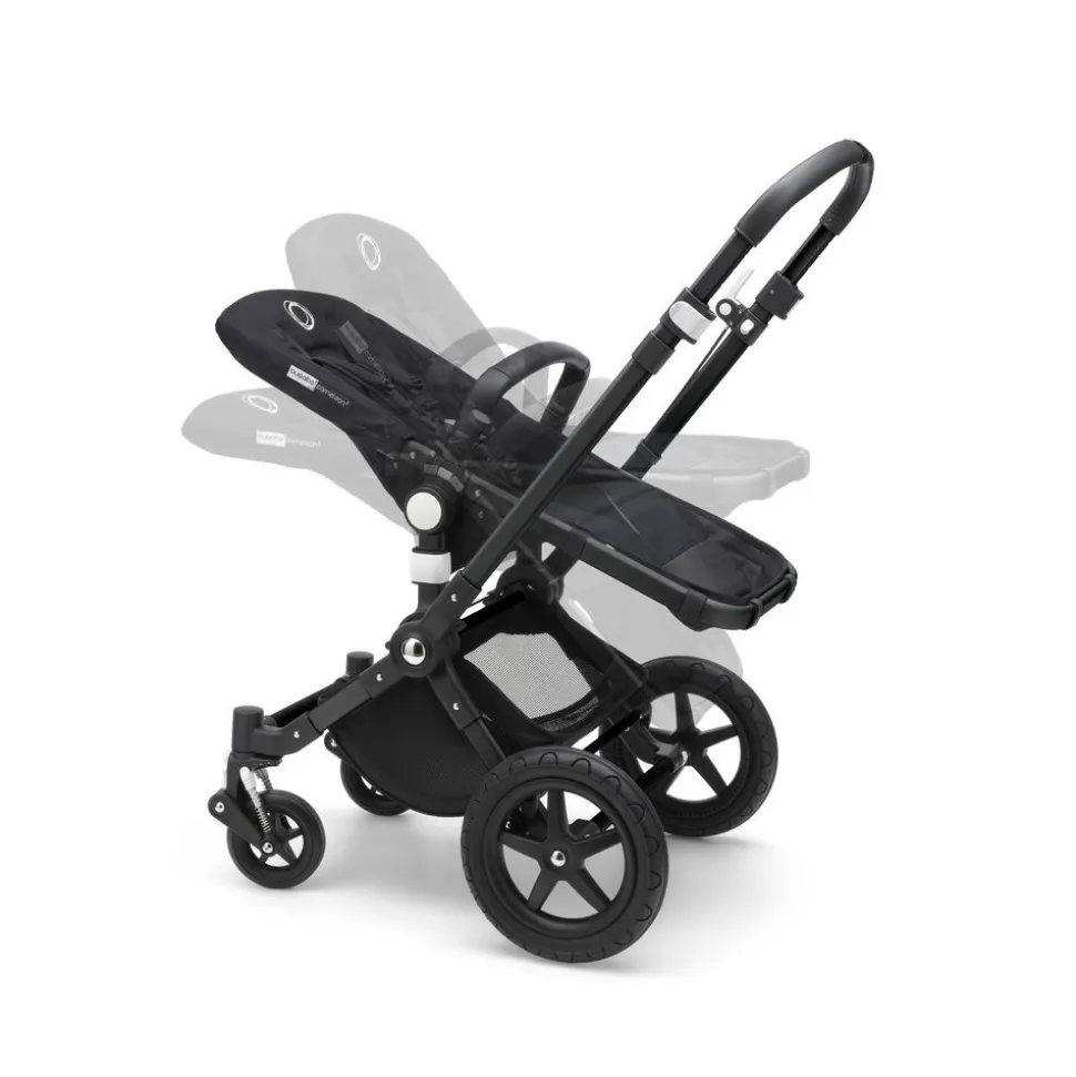 Pack poussette duo caméléon3 plus complète noir noir