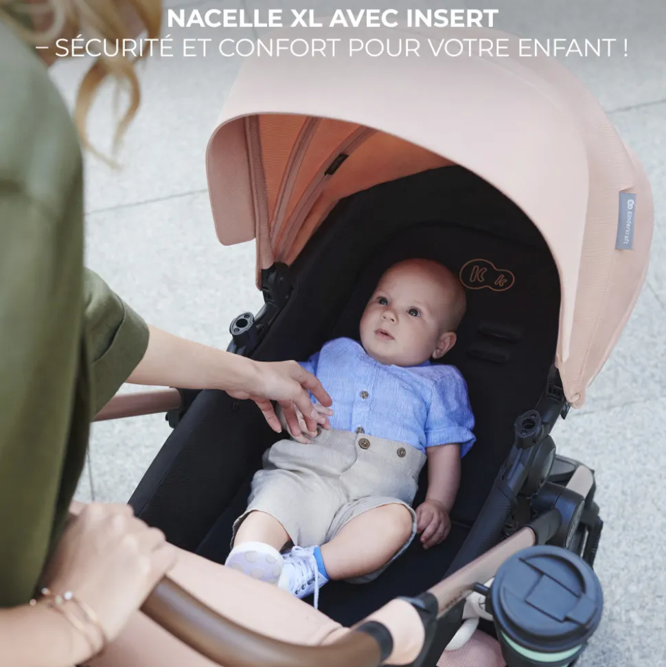 Pack poussette moov2 air 3 en 1 light grey
