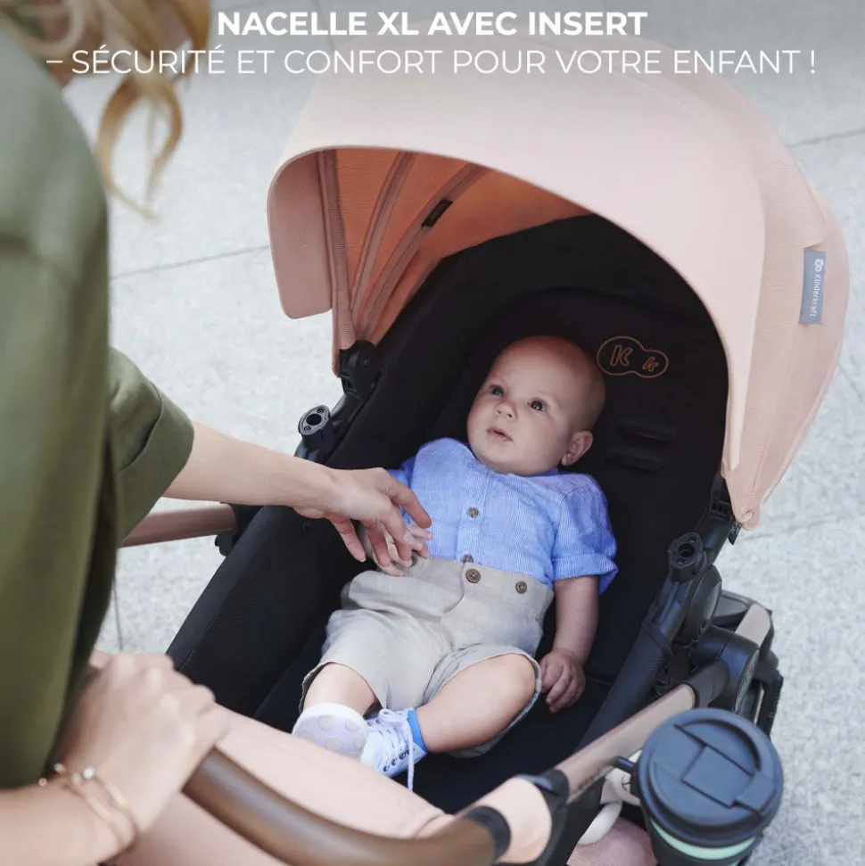 Pack poussette moov2 air 3 en 1 moonlight grey