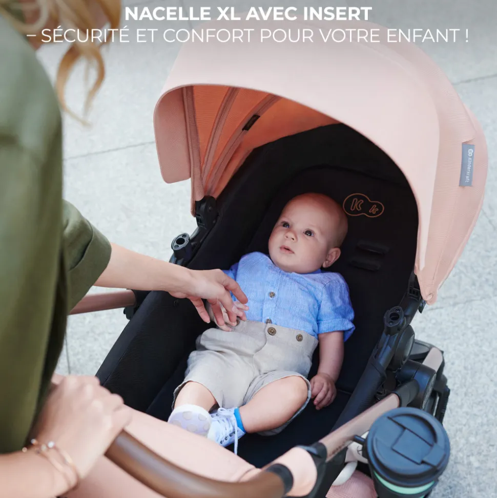 Pack poussette moov2 air 3 en 1 pure black