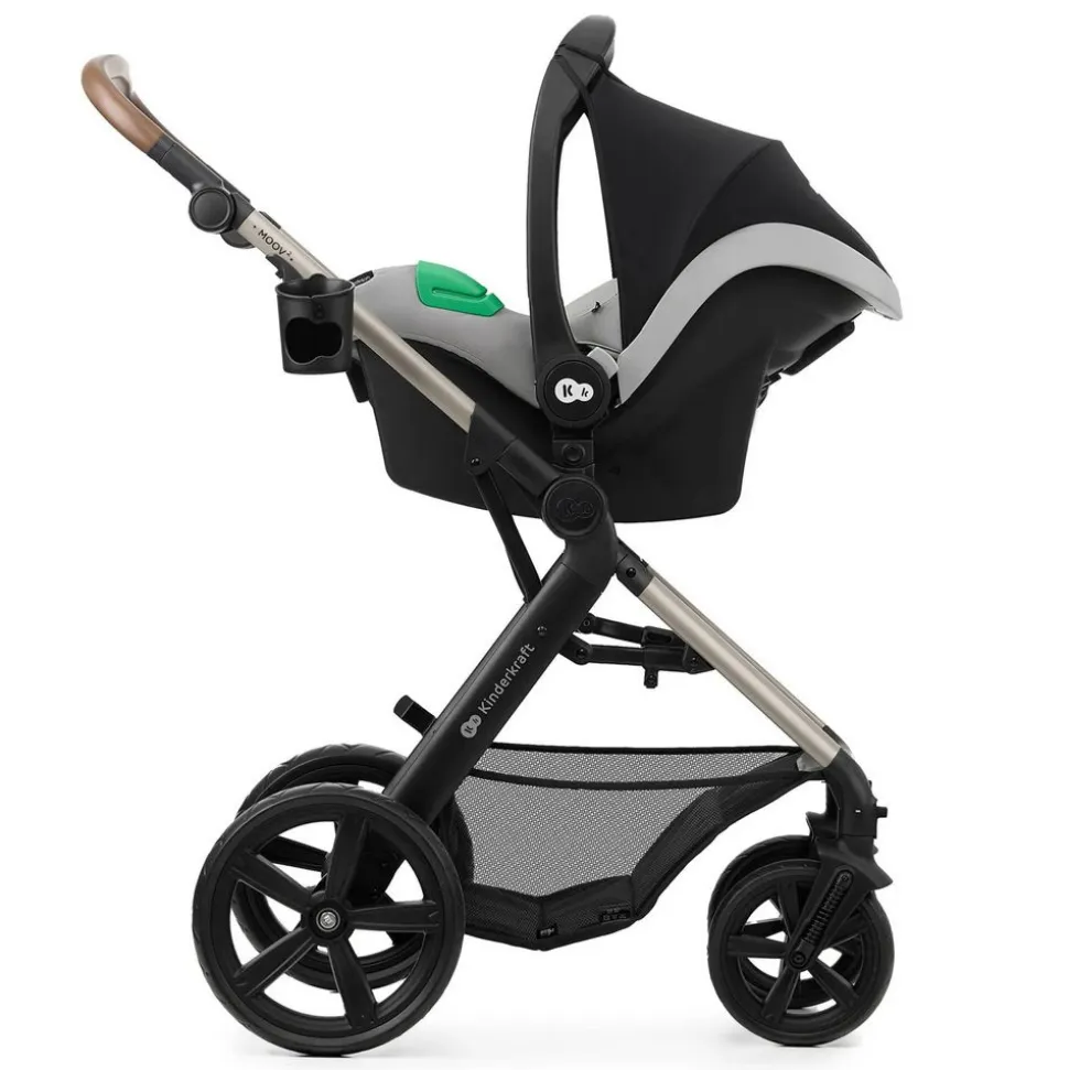 Pack poussette moov2 3 en 1 sand beige eva wheels