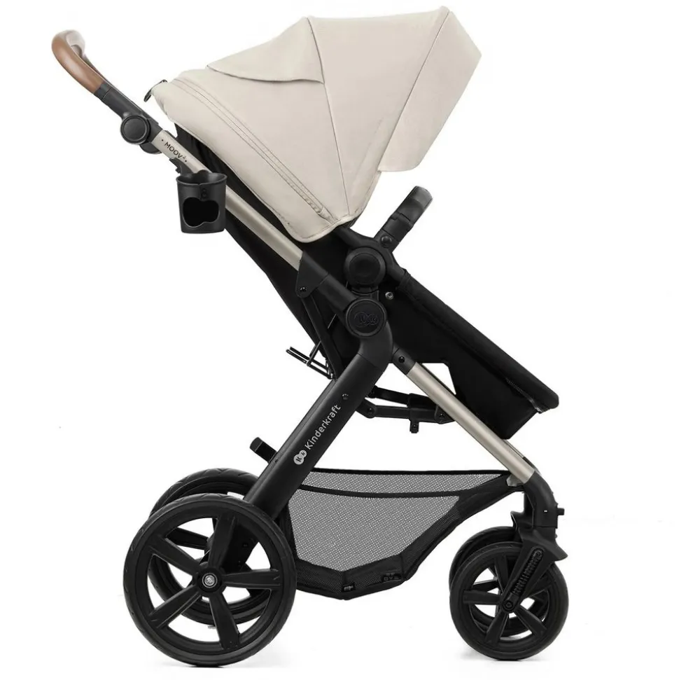 Pack poussette moov2 3 en 1 sand beige eva wheels