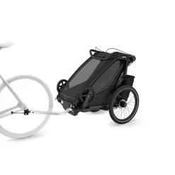 Pack remorque vélo chariot sport 1 black + assise pour nouveau-né infant sling + kit jogging