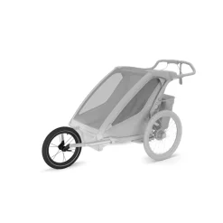 Pack remorque vélo chariot sport 2 black + assise pour nouveau-né infant sling + kit jogging