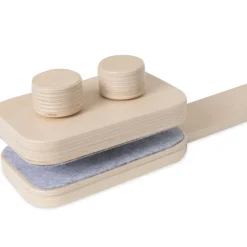 Pack support mobile bébé bois + mobile d’éveil bébé kangaroots