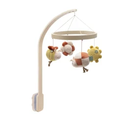 Pack support mobile bébé bois + mobile d’éveil bébé pretty picnic