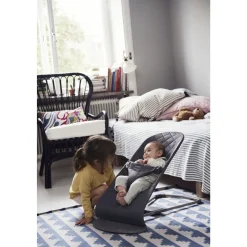 Pack transat bliss coton anthracite + arche de jeux yeux espiègles