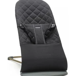 Pack transat bliss tissé matelassage pétale noir avec arche de jeux yeux espiègles