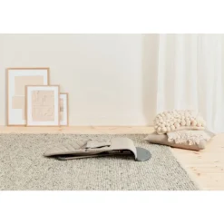 Pack transat bliss tissé matelassage pétale gris sable avec arche de jeux yeux espiègles