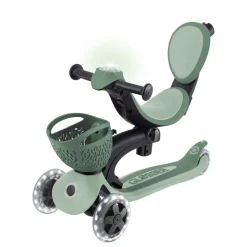 Pack trottinette évolutive go up 360° + casque xxs/xs - sauge