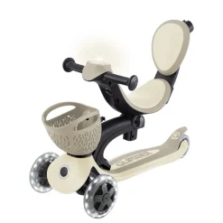 Pack trottinette évolutive go up 360° + casque xxs/xs - sable