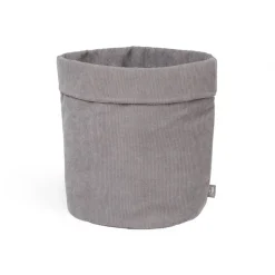 Panier de rangement corduroy storm grey