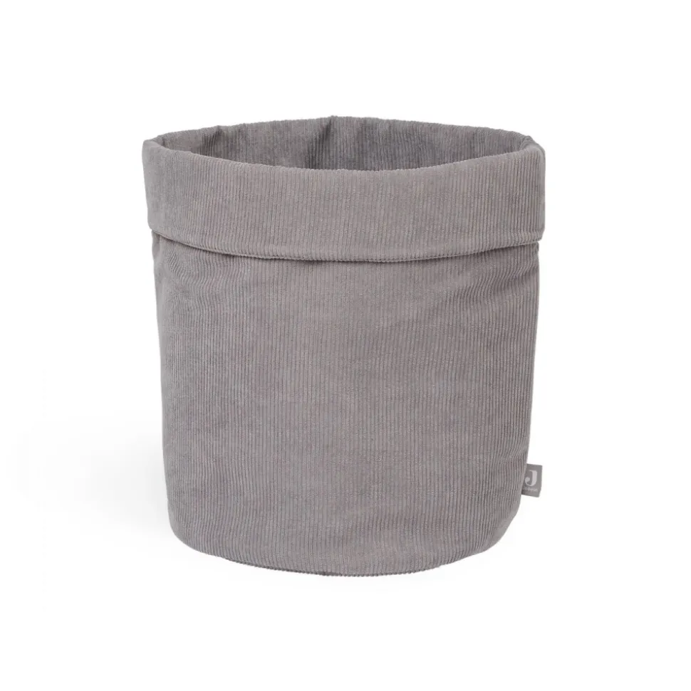 Panier de rangement corduroy storm grey
