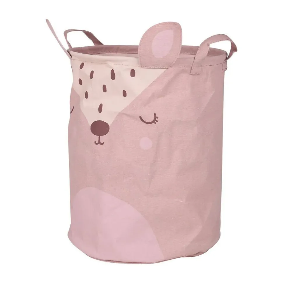 Panier de rangement h40 cm biche