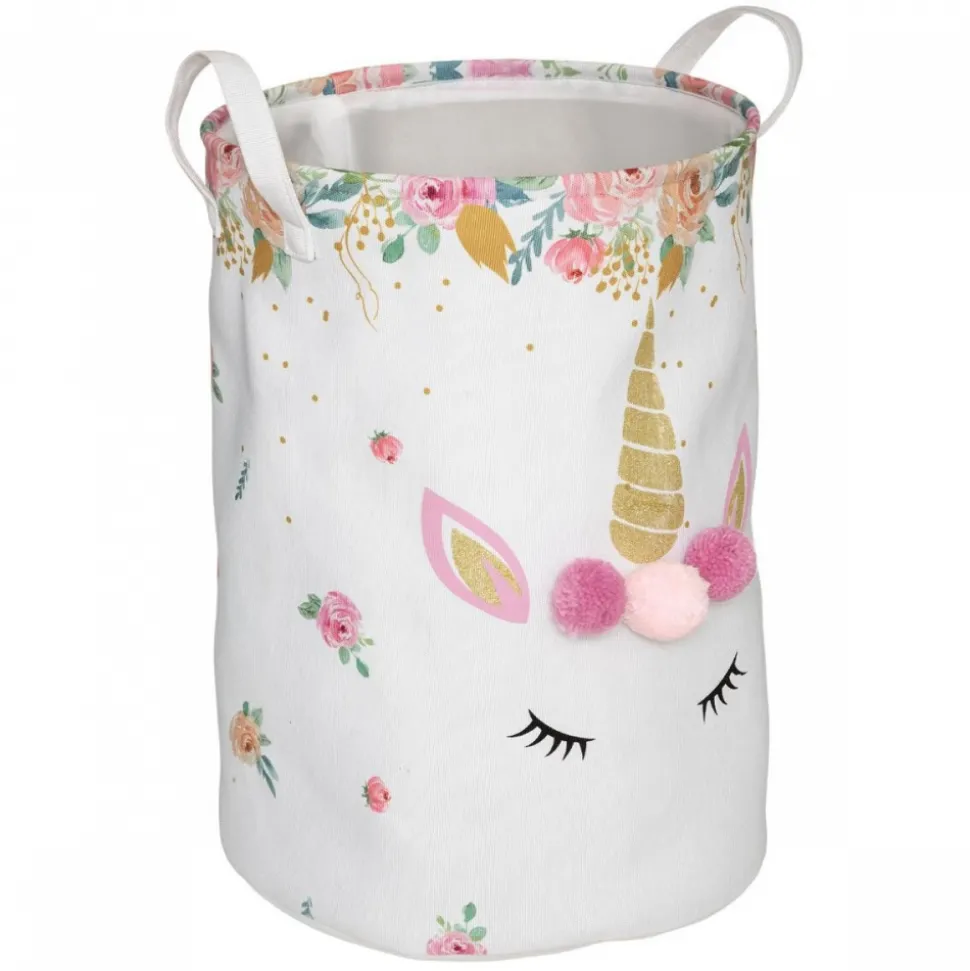 Panier de rangement h50 cm licorne