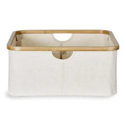 Panier de rangement kyo - beige-naturel