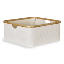 Panier de rangement kyo - beige-naturel