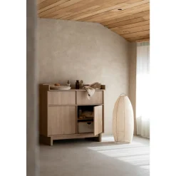 Panier de rangement kyo - beige-naturel