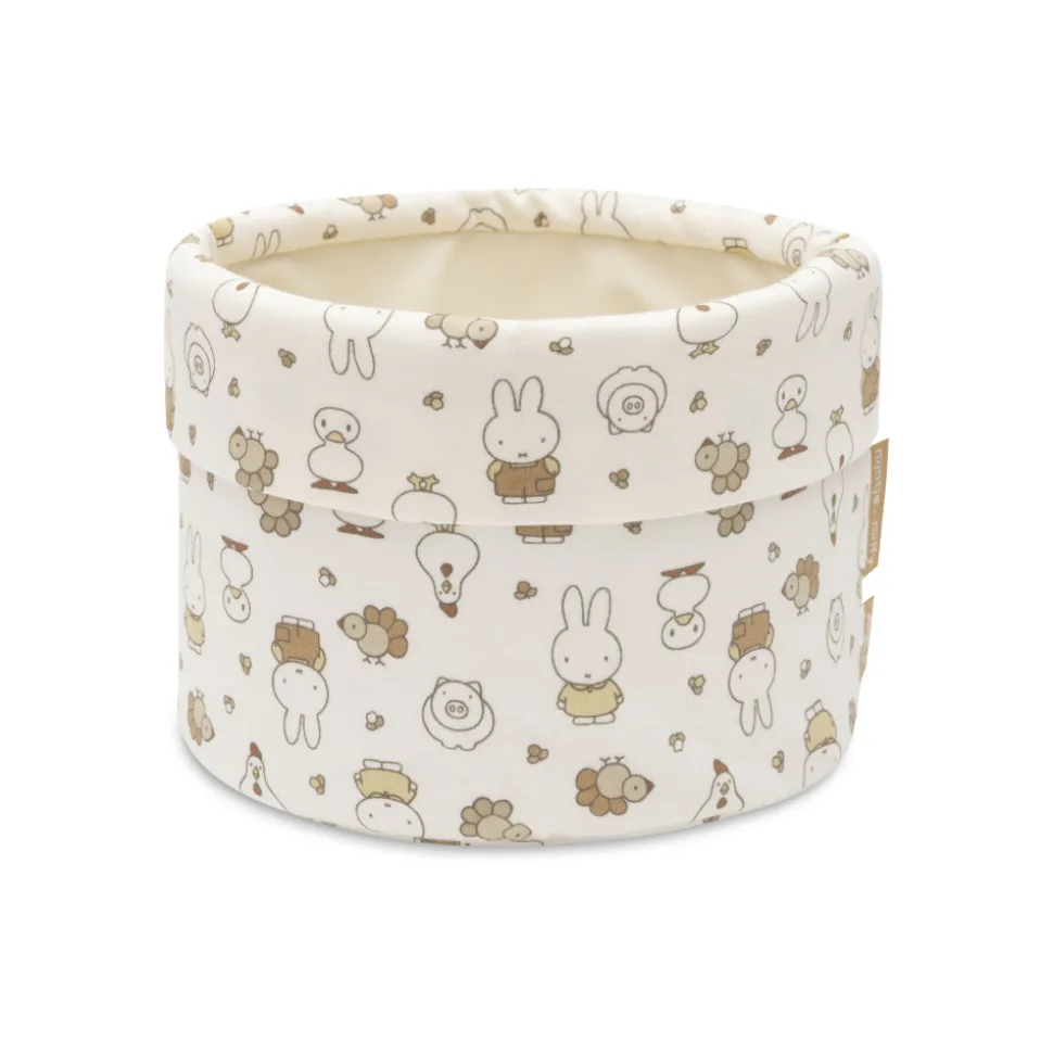 Panier de rangement miffy family farm