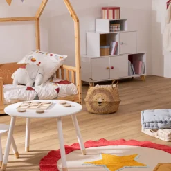 Panier de rangement pliant roseau lion