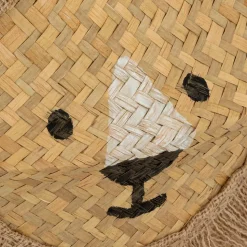 Panier de rangement pliant roseau lion