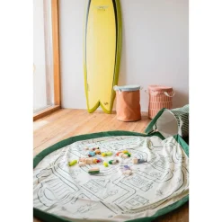 Panier de rangement + tapis de jeu - soo roadmap