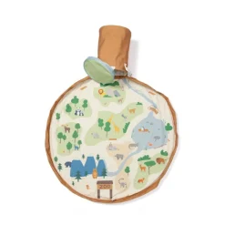 Panier de rangement + tapis de jeu - soo zoo