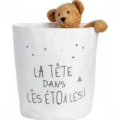 Panier de rangement étoile filante 40 x 33 cm