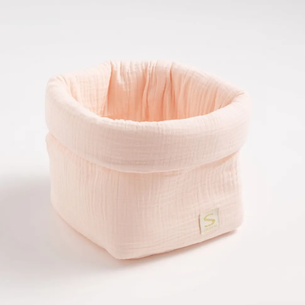 Panier de rangement uni pétale