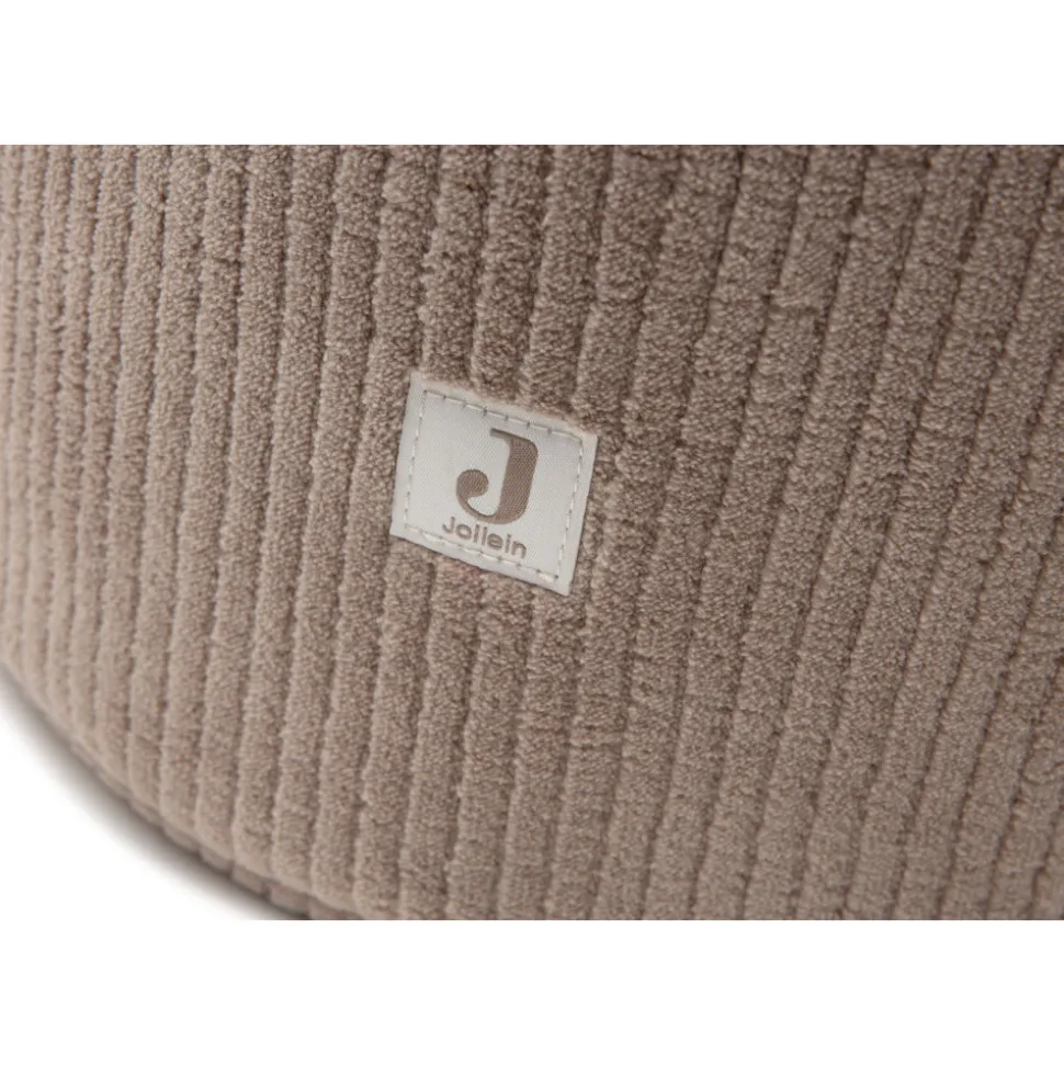 Panier de rangement 35 x 30 cm cloudy rib milky coffee