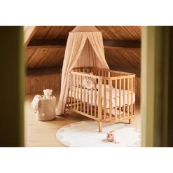 Panier de rangement 35 x 30 cm cloudy rib milky coffee