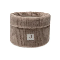 Panier de rangement 14 x 18 cm cloudy rib milky coffee